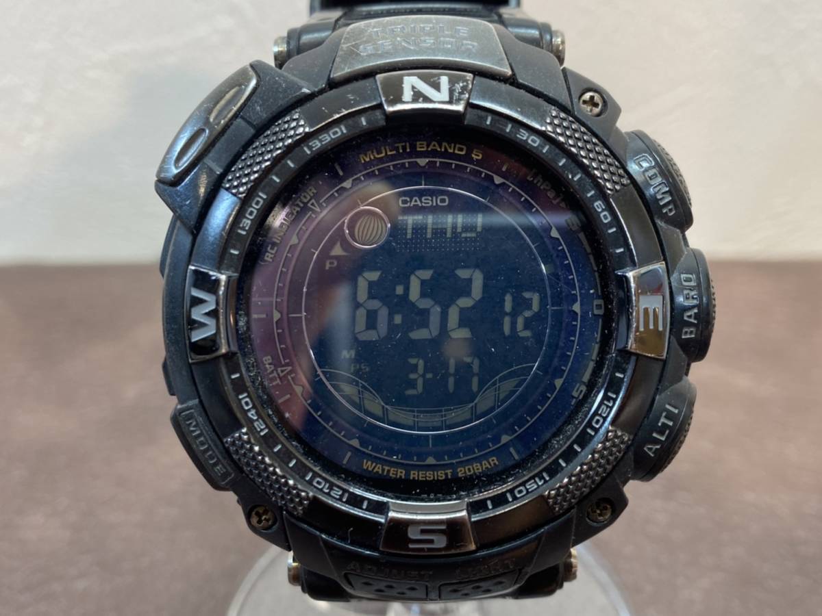 ○【MH-0070】中古品 CASIO PROTREK PRW-1500YJ カシオ プロトレック 
