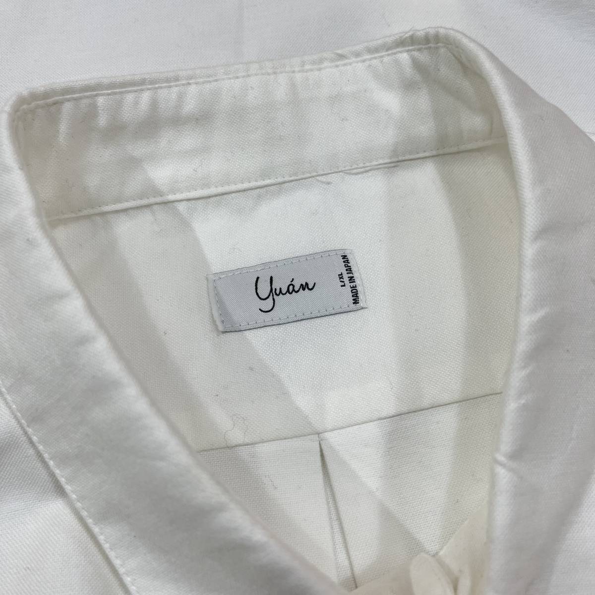 yuan L/XL サイズ relax oxford shirt ユアン リラックス 