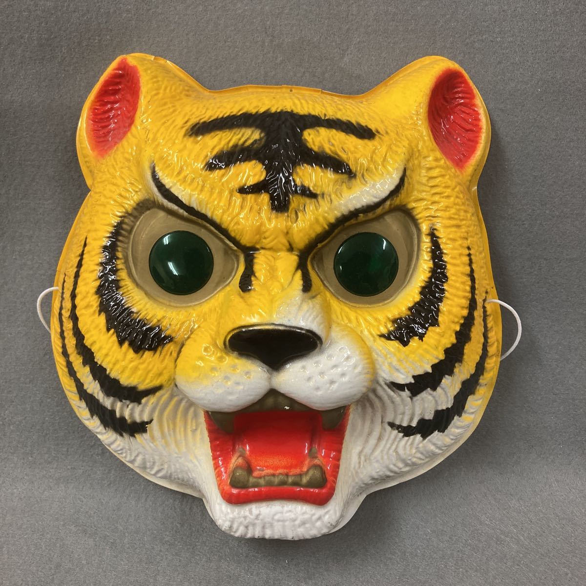 タイガーマスク タイガーマスクお面 レア.昭和レトロ当時物　 ソフビ 当時物 スタンダードサイズ 面取れ 中嶋製作所 その他