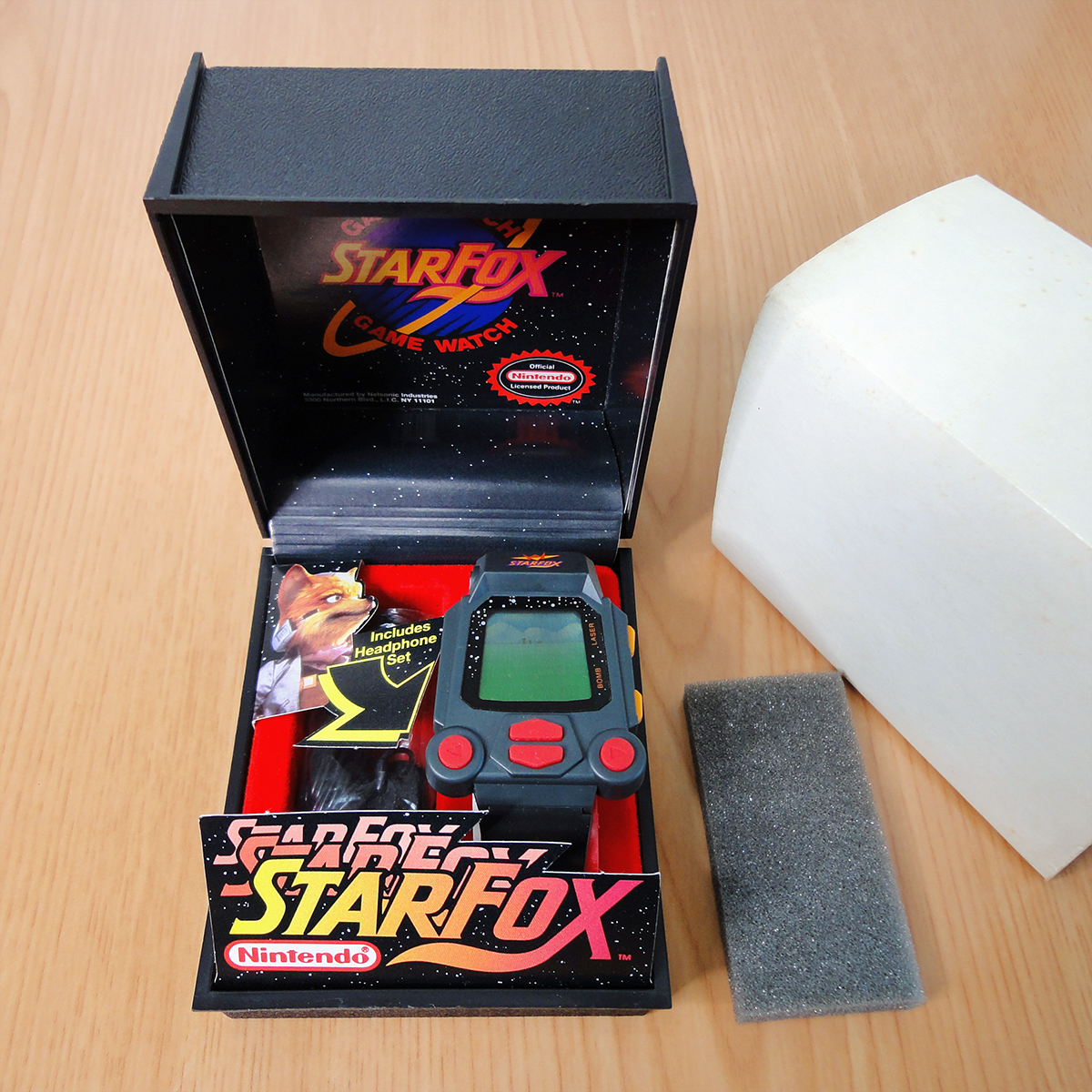 任天堂 スターフォックス ゲームウォッチ 電子ゲーム レトロ 腕時計 