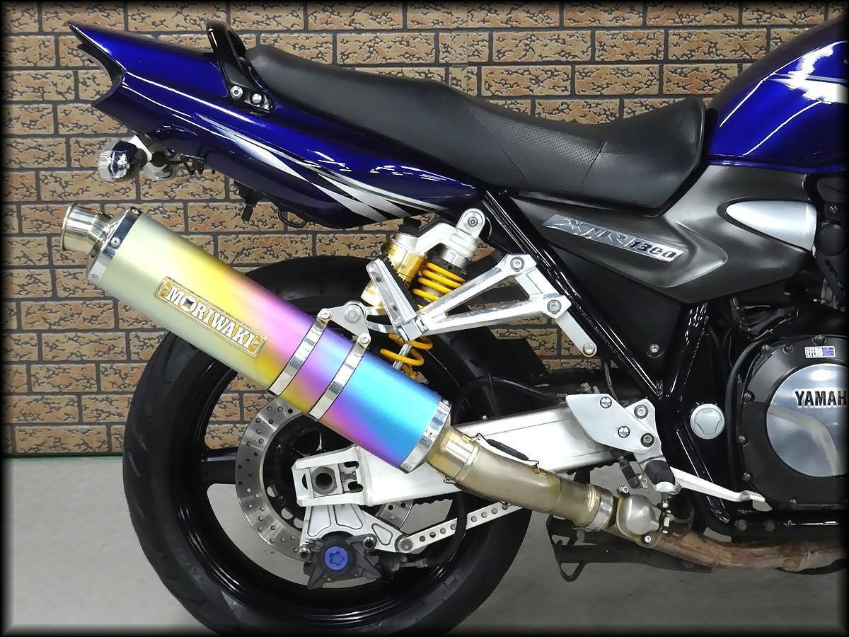 ☆XJR1300☆FIモデル☆RP17J☆高級虹色モリワキマフラー装着済みで爽快