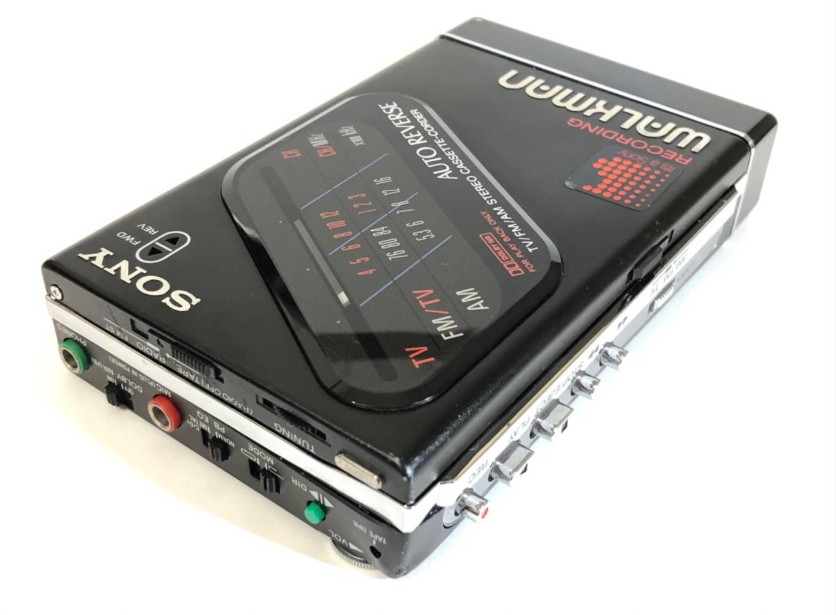 希少 SONY レコーディング ウォークマン WM-F202 美品 希少 SONY レコーディング ウォークマン WM-F202 美品