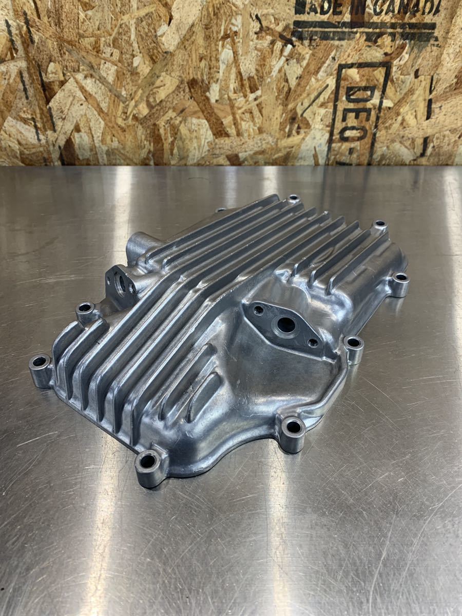 CBX400F 1型 純正オイルパン ウェットブラスト処理 超音波洗浄済み(検