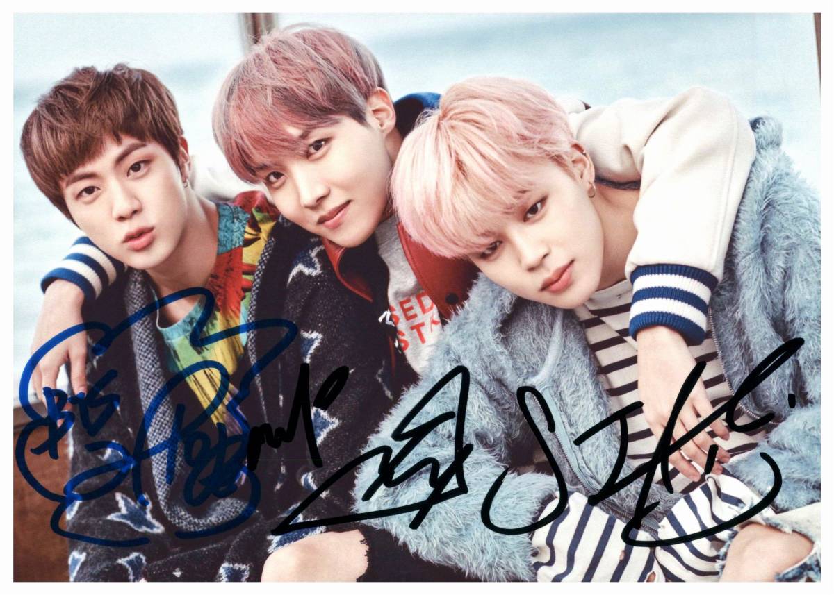 Z 2L判 ジン＆ジミン＆ジェイホープ JIN＆JIMIN＆J-HOPE BTSのメンバー