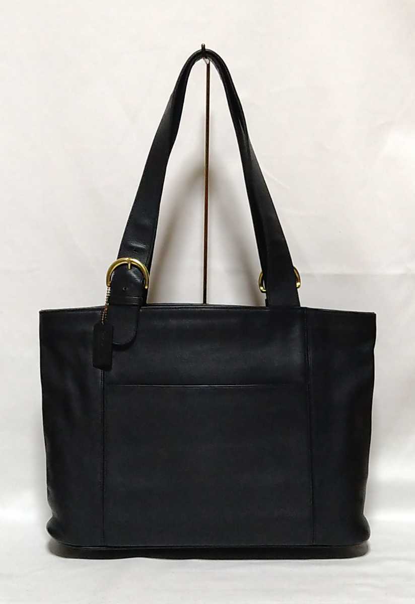 COACH コーチ オールドコーチ トートバッグ ブラック レザー 4155