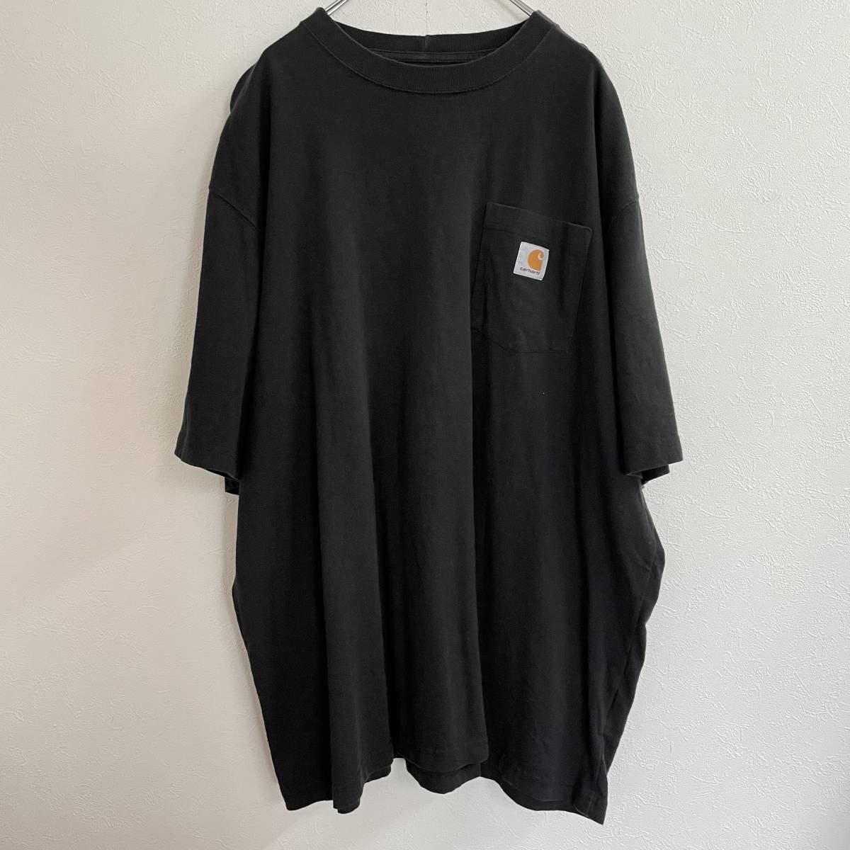  カーハート Ｔシャツ ポケＴ ブラック ワンポイント ビッグサイズ ＸＸＬ 220321(Tシャツ)｜売買されたオークション情報、yahooの商品情報をアーカイブ公開 - オークファン Tシャツ