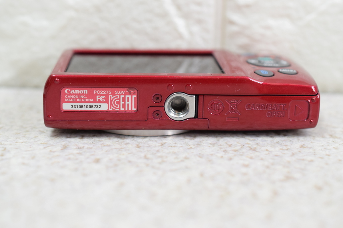 ○-1685 Canon キャノン IXY180 コンパクト デジタルカメラ PC2275