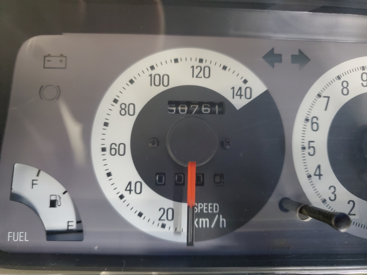 スピードメーター F5Aターボ レア！CA72V CC72V アルトワークス後期 