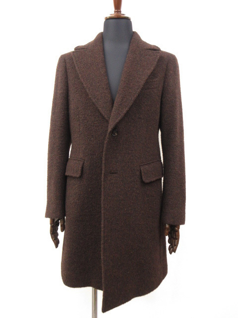 □RR 超美品 【エトネ ETONNE】ハリスツイード生地 肉厚 ウール  