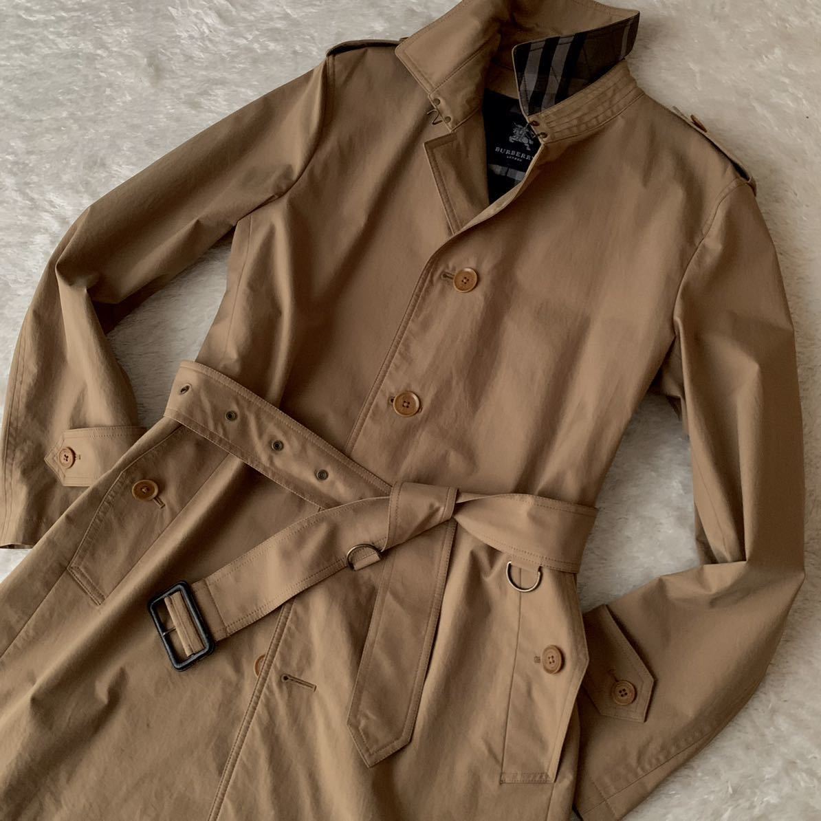 トレンチコート ノバチェック ロング burberry⁄バーバリー通販