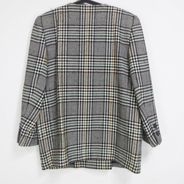 1円スタート】ジバンシー GIVENCHY GLAMOUR サイズ13 L アイボリー×黒 