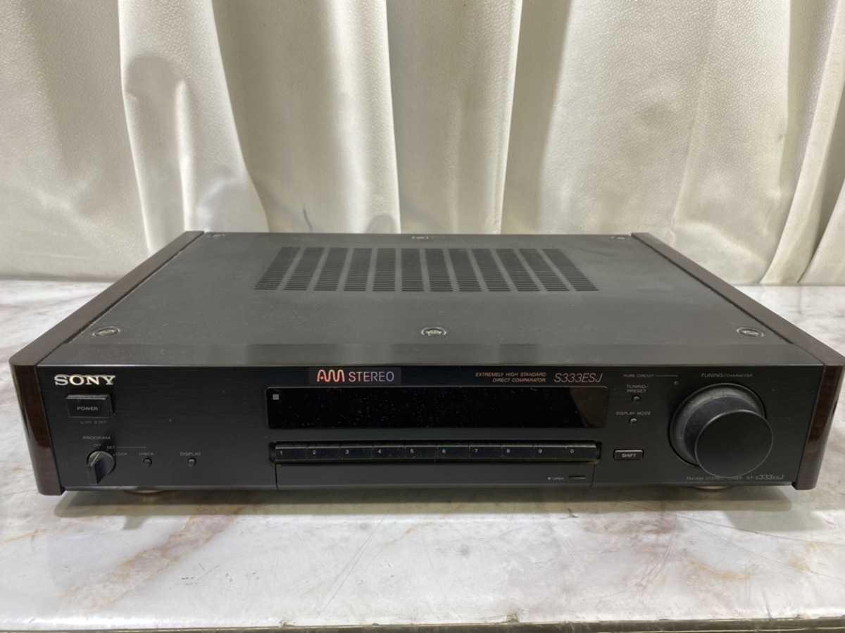 ソニー SONY - ST-S333ESJ Yahoo!オークション FM⁄AM FM⁄AMチューナー
