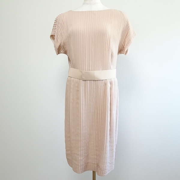 大人気，限定SALE #snc アクリス AKRIS ワンピース 40 ピンク系 シルク プリーツ 半袖 レディース 727962(Mサイズ)｜売買されたオークション情報、yahooの商品情報をアーカイブ公開 - オークファン Mサイズ