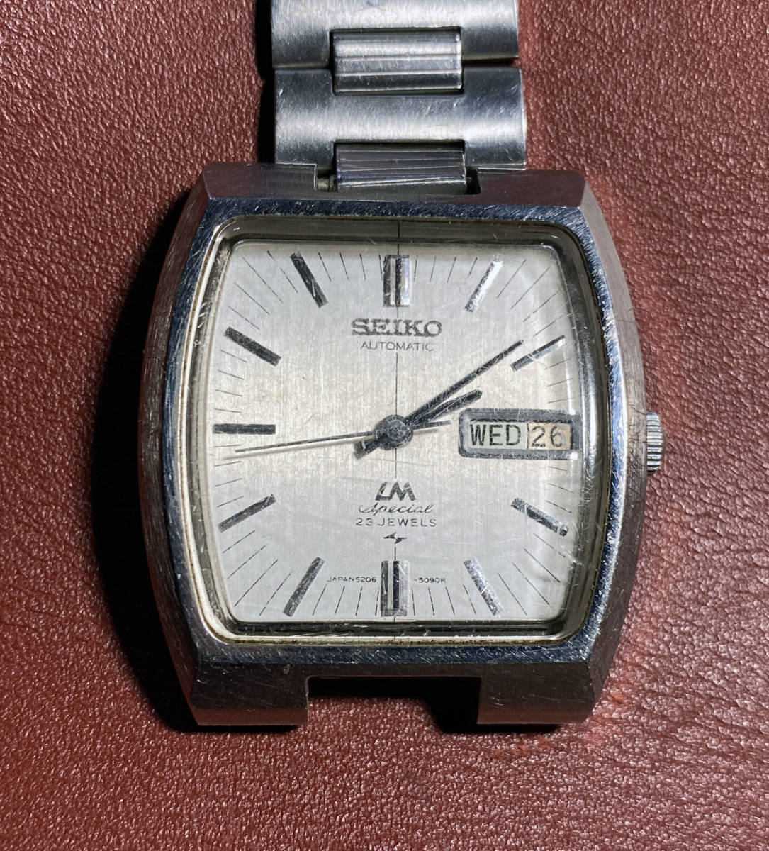 SEIKO セイコー LM オートマチック 5206-5050 WATER RESISTANT 23石 