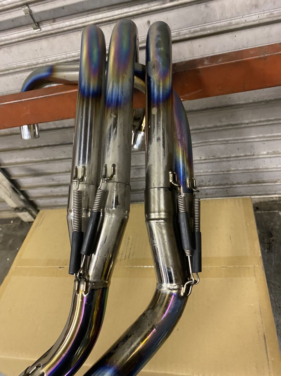 美品CBX400F サタケチタン 佐竹 マフラー レア 当時物カフェフルエキ 