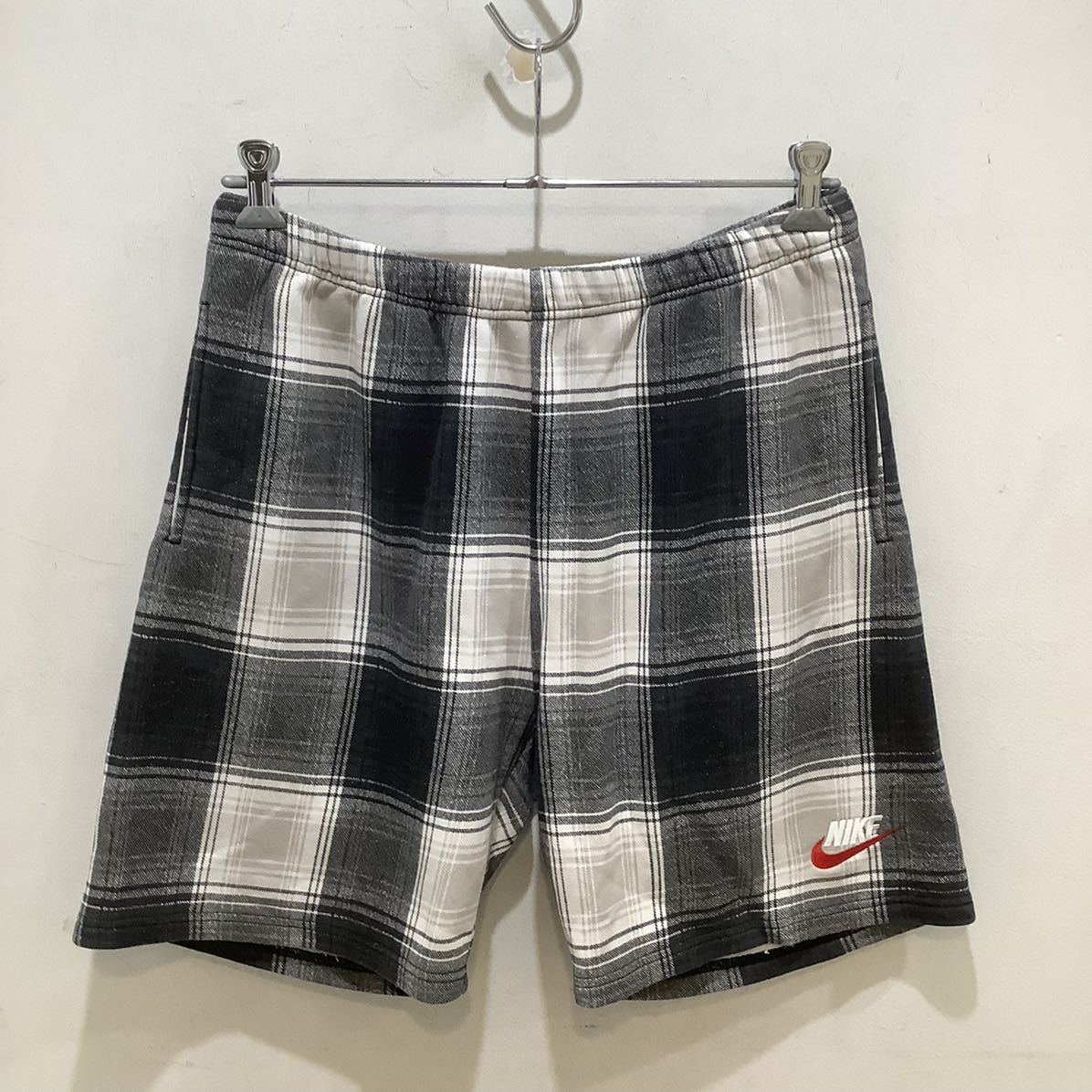 Supreme シュプリーム ×NIKE ナイキ 2018A/W Plaid Sweat Shorts