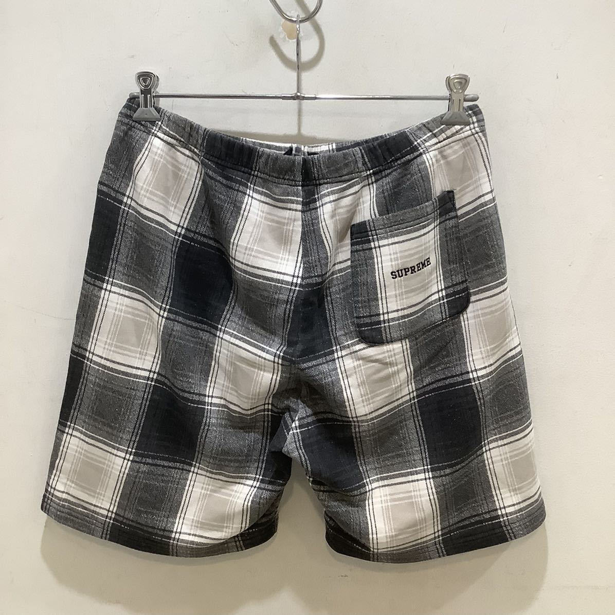 Supreme シュプリーム ×NIKE ナイキ 2018A/W Plaid Sweat Shorts