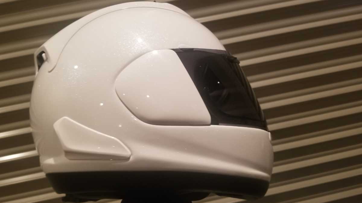 ARAI RX-7X グラスホワイト！ほぼ傷なし、美品、サイズL 