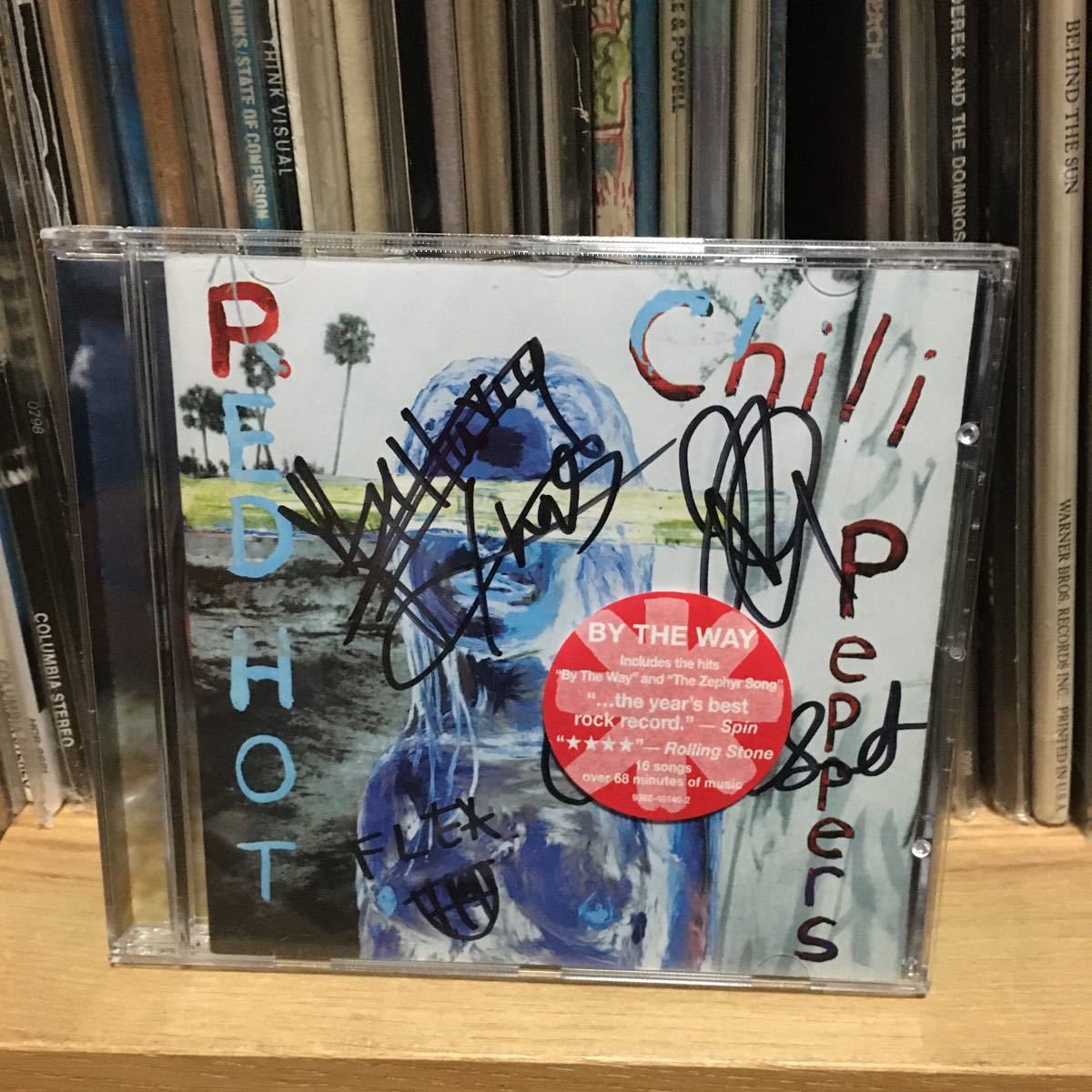 高品質，大人気 RED HOT CHILI PEPPERS レッド ホット チリ ペッパーズ直筆サイン入りCD 独盤Anthony Kiedis Flea Chad Smith John Frusciante 独盤(サイン)｜売買されたオークション情報、yahooの商品情報をアーカイブ公開 - オー サイン