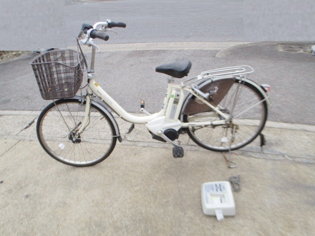 24インチ ブリジストン 電動アシスト自転車 A40 3段変速 + YAMAHA 充電