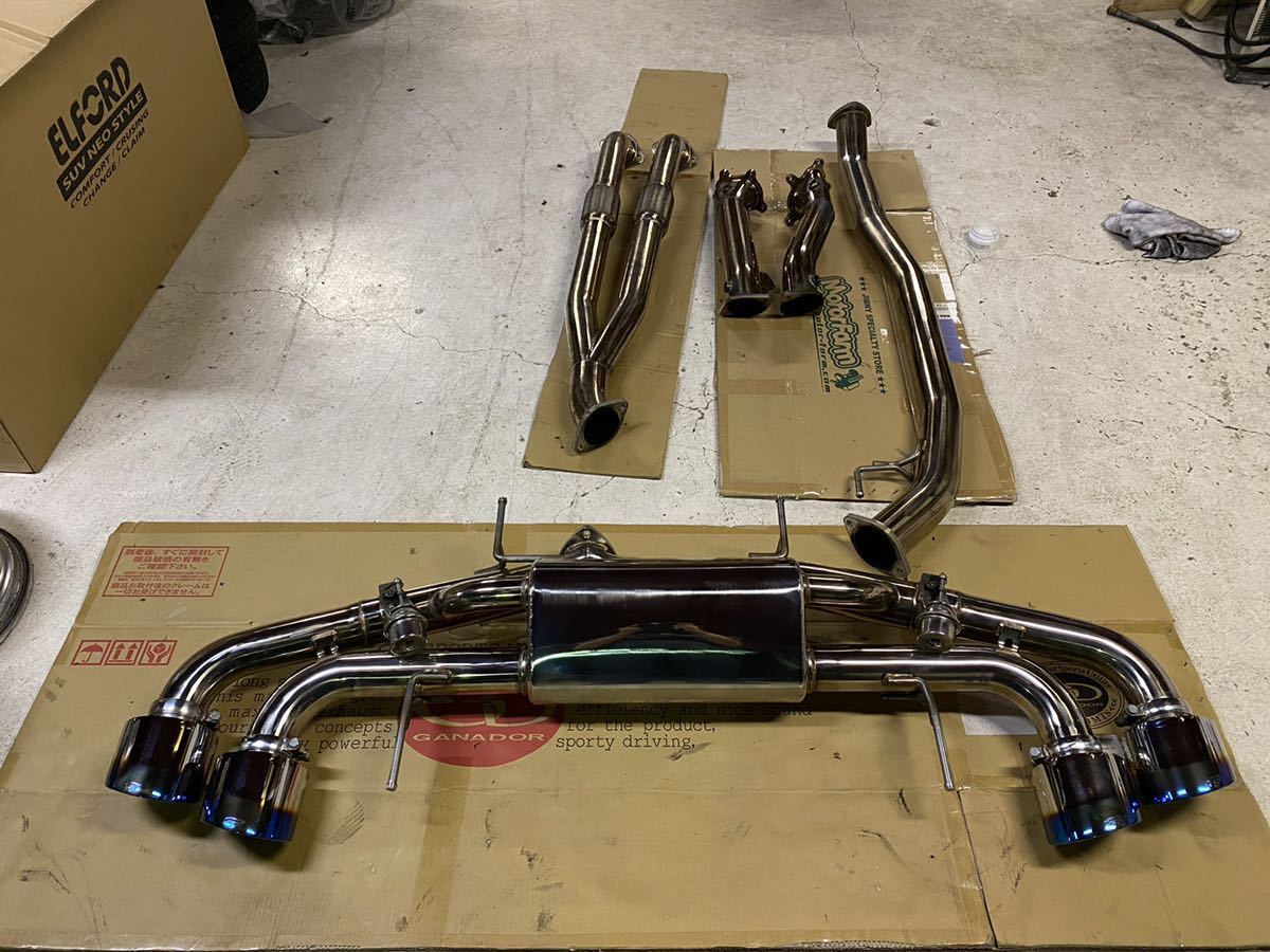 中古特価】R35 GTR イノテック iPE 可変バルブマフラー フルシステム 
