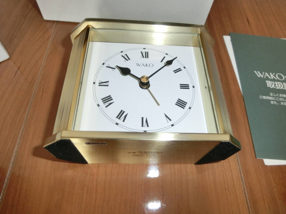 WAKO 置時計 SHK025G WAKO 置時計 SHK025G