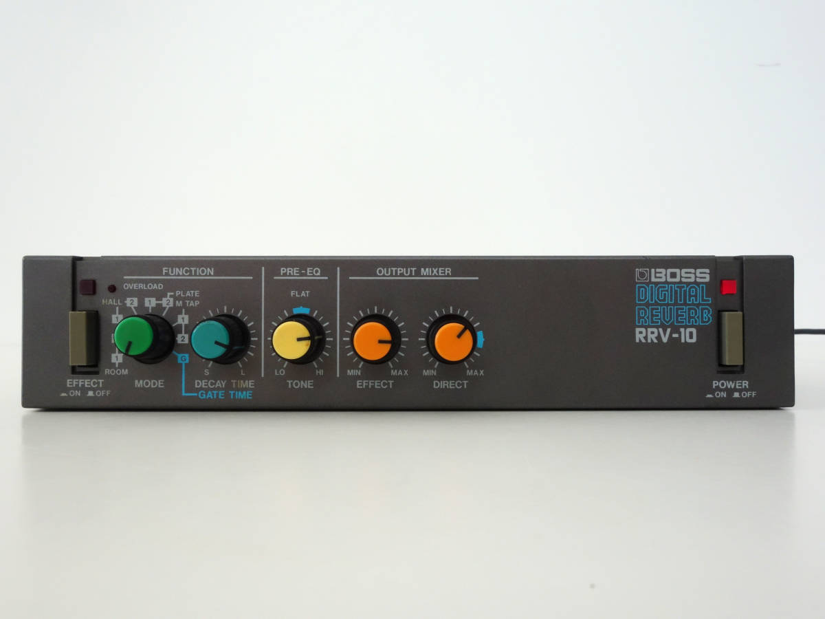 【お買い得，新作登場】 ボス BOSS RRV-10 デジタルリバーブ マイクロラックシリーズ 通電確認済(その他)｜売買されたオークション情報、yahooの商品情報をアーカイブ公開 - オークファン その他