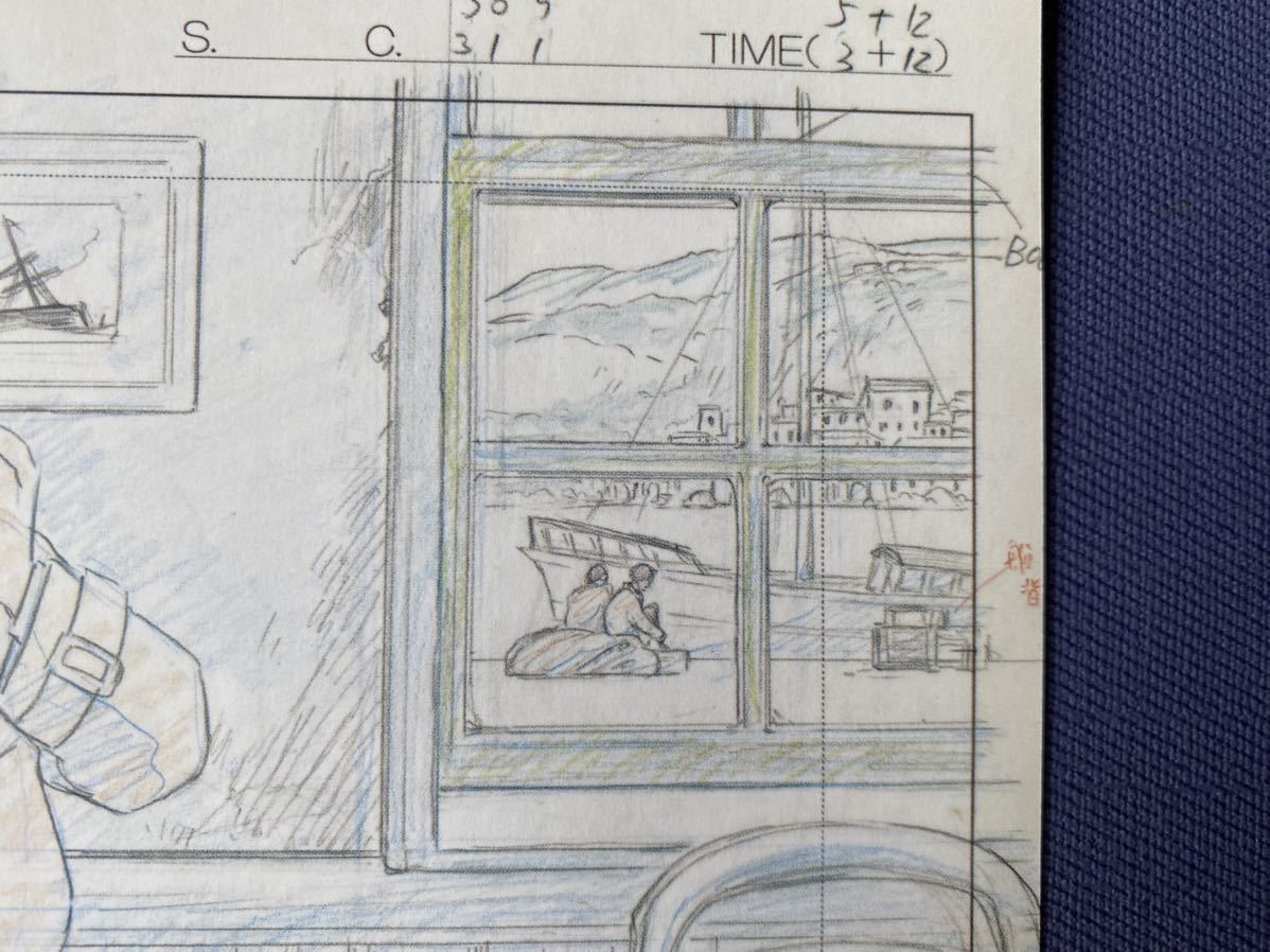 ジブリ 紅の豚 宮崎駿 レイアウト 切抜き イラスト ポストカード ポスター 2 コミック アニメーション 売買されたオークション情報 Yahooの商品情報をアーカイブ公開 オークファン Aucfan Com