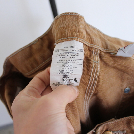 Vintage Carhartt Jacket 90s &frasl; Detroit Workwear 1990s | – - carhartt Streetwear Hooded ▷ Mocha