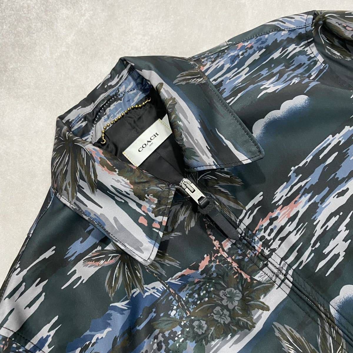 コーチ/COACH】ブルゾン ジャケット (46/M～L) ハワイアンプリント  
