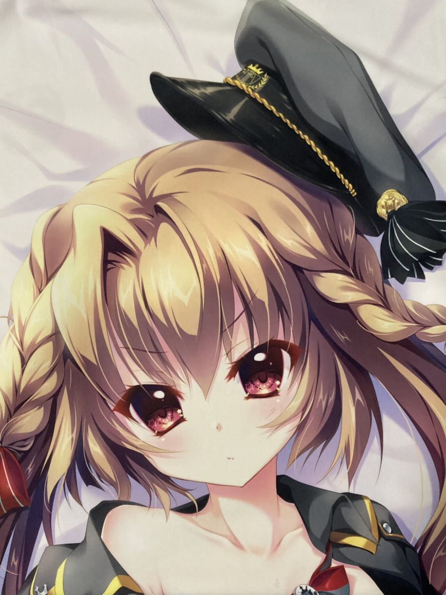 開封済み】正規品 翡翠亭 軍服娘 燿乃ちゃん 抱き枕カバー 和泉つ