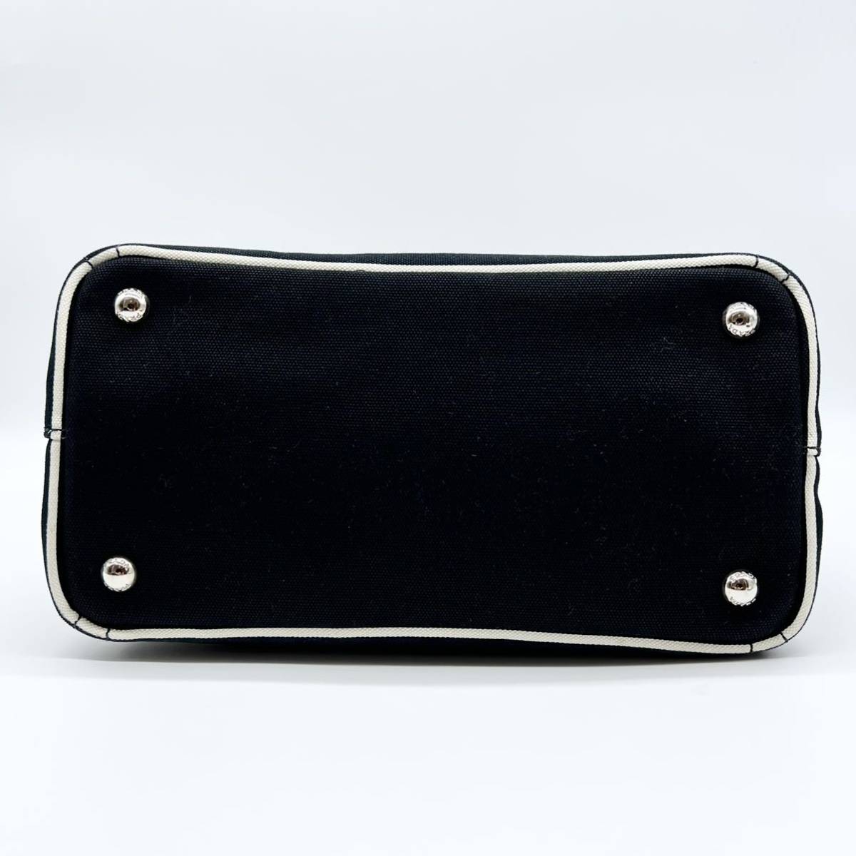 1円【極美品 超希少】PRADA プラダ カナパ トート ハンド バッグ 
