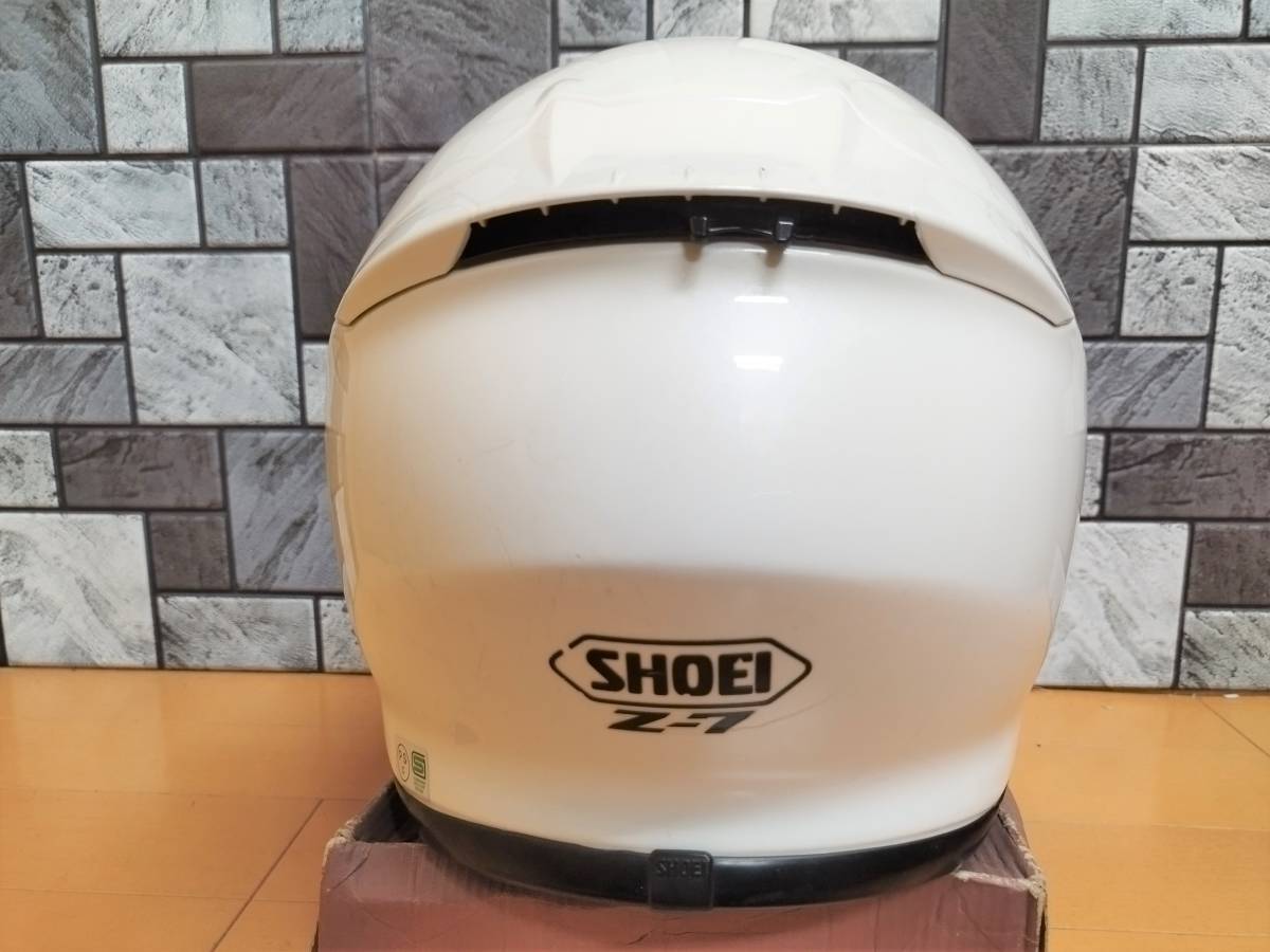 SHOEI ショウエイ Z-7 Z7 ゼットセブン ルミナスホワイト フルフェイス