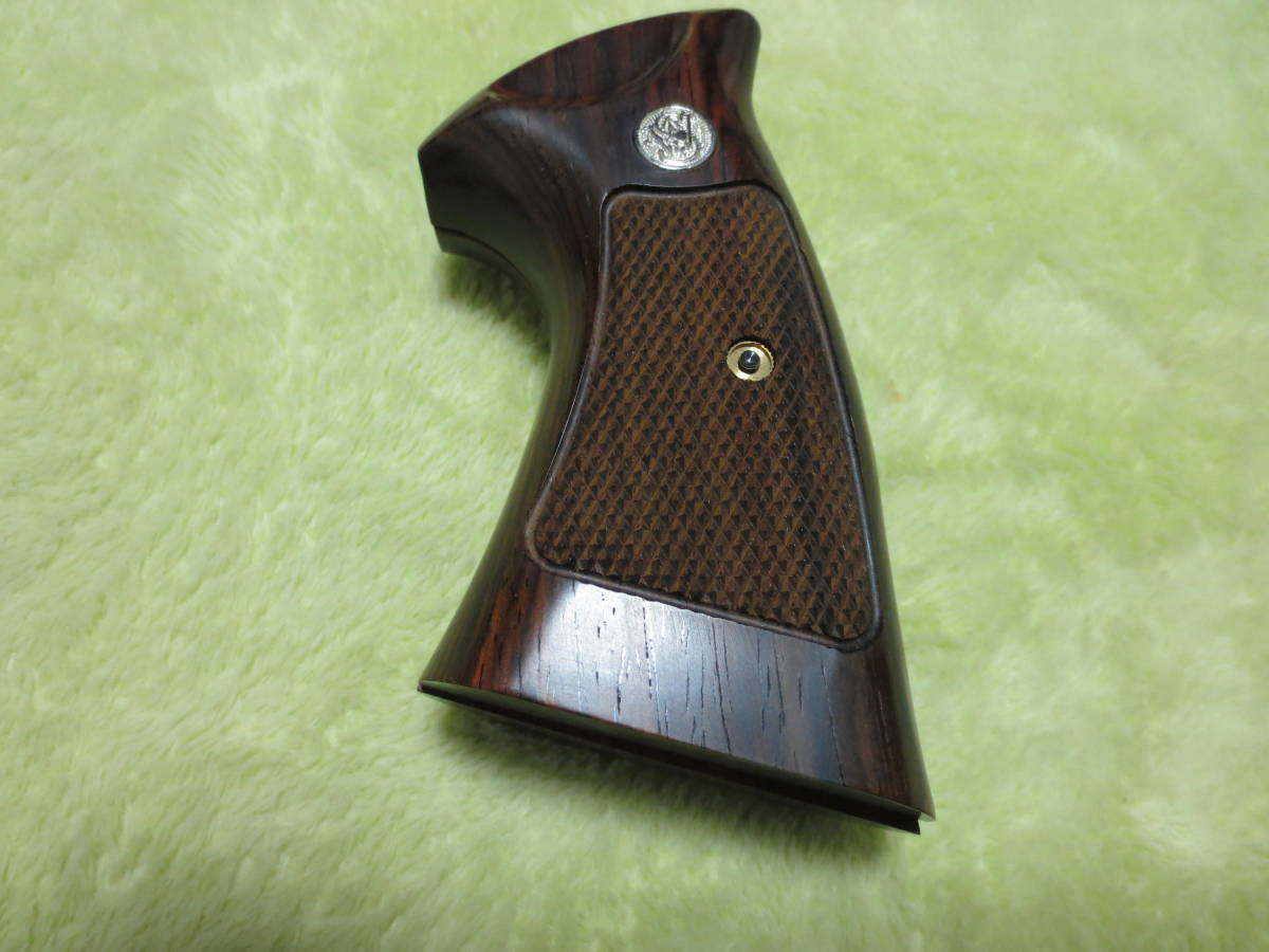 タナカ対応☆S&W M29 44マグナム Nフレーム用スクエアバット木製