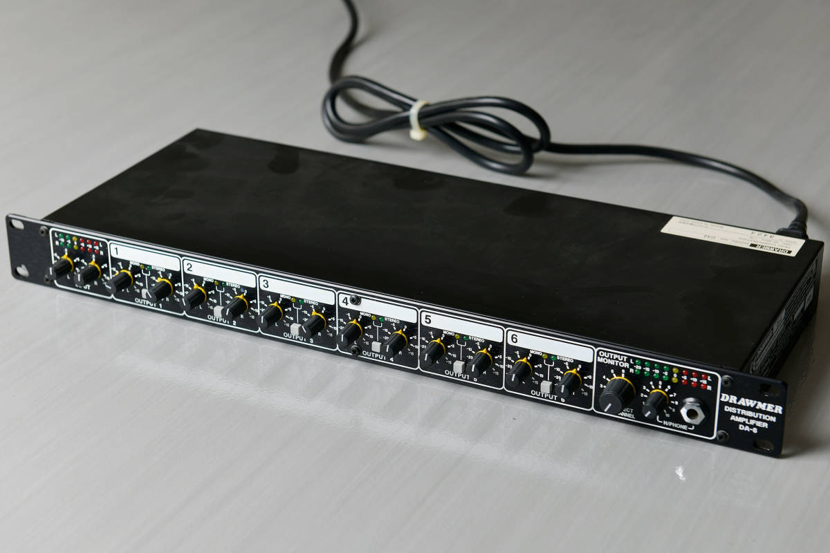 【中古】タスカム TASCAM オーディオディストリビューションアンプ DA6 ★最後の１台★