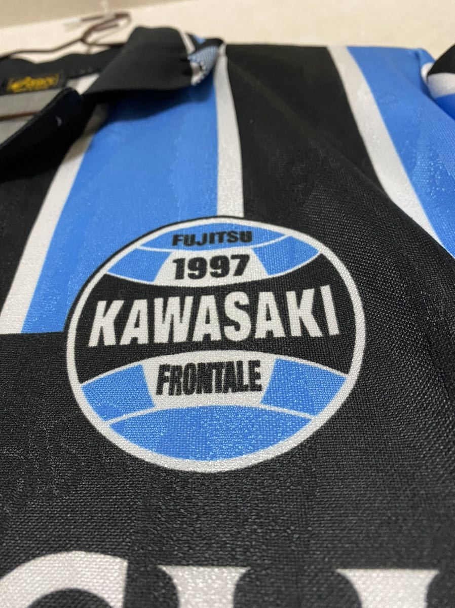 川崎フロンターレ 2000 ユニ 6 選手着用モデル サイン入り 2000 川崎フロンターレ 直筆サイン入り 選手支給品 非売品 アシックス