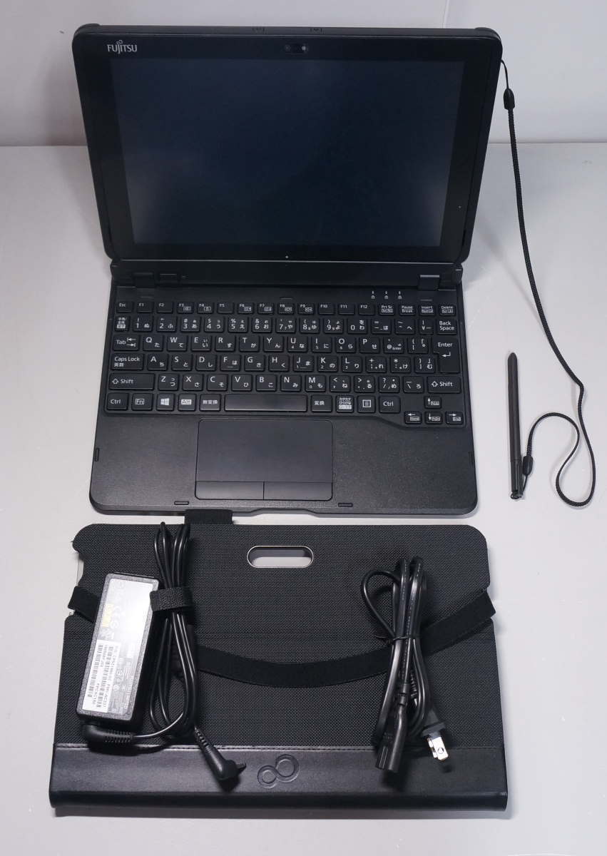 富士通 Arrows Tab Q507/PE ATOM x5-Z8550/4GBRAM/64GBeMMC/Win10