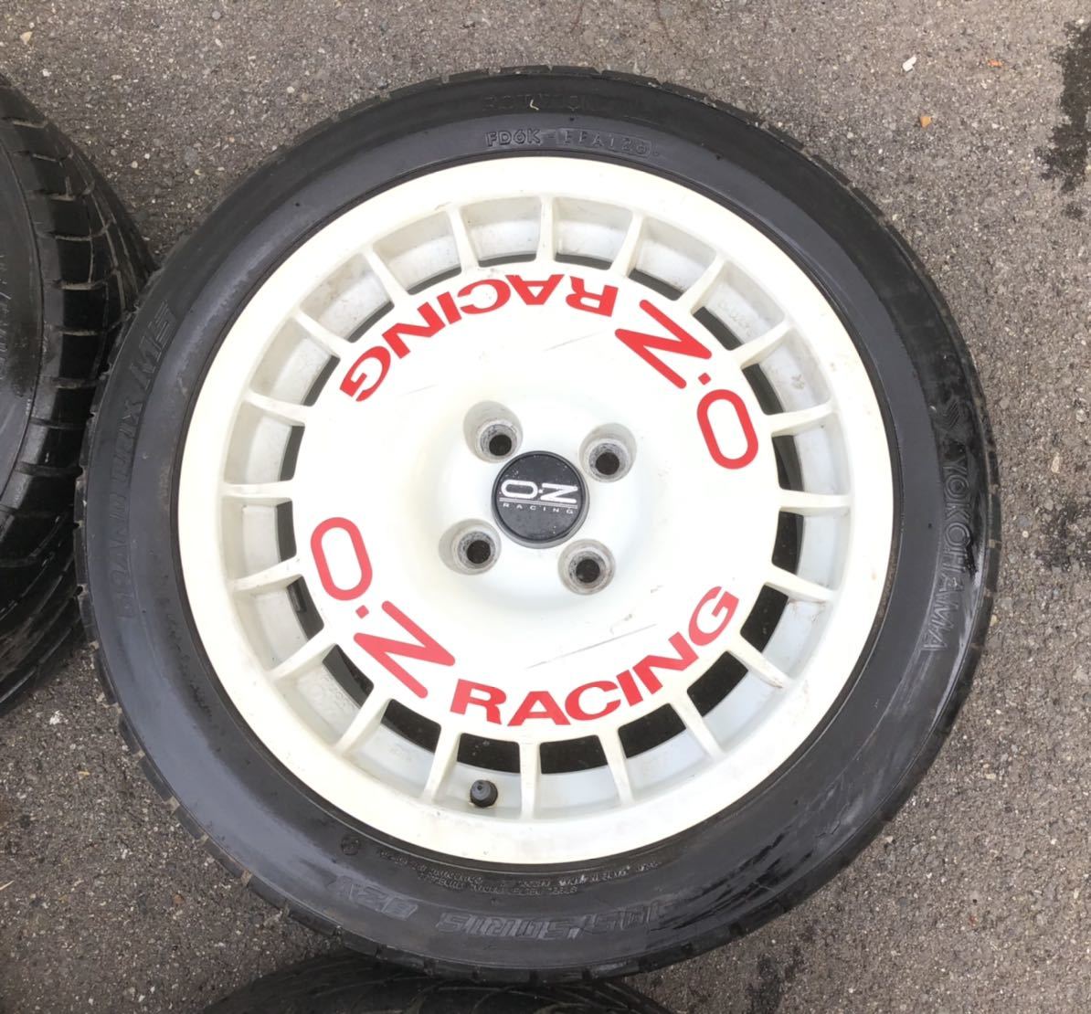希少 当時物 OZ RACING Rally Racing ラリーレーシング 15インチ 7J + 