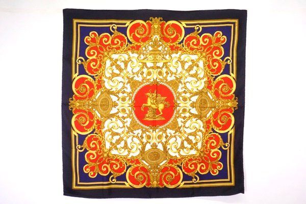 エルメス カレ90 大判 スカーフ シルクLES TUILERIES チュルリー公園