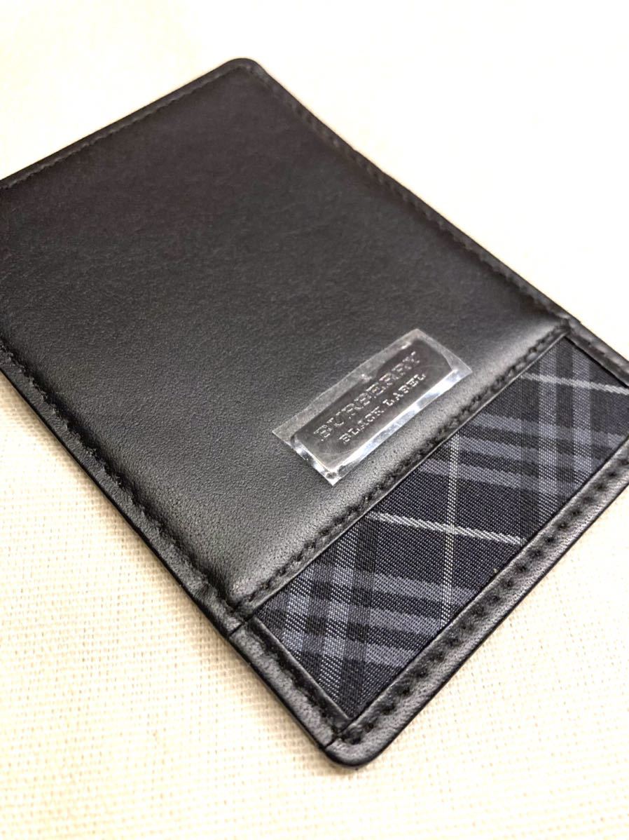 未使用品】BURBERRY BLACK LABEL バーバリーブラックレーベル カード 未使用品】BURBERRY BLACK LABEL バーバリーブラックレーベル カード