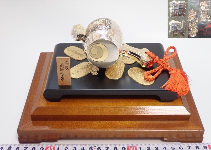 お得，100%新品 京都 時代物 五三桐紋 梵字 古銅鍍金神鈴 古鈴 444g 検