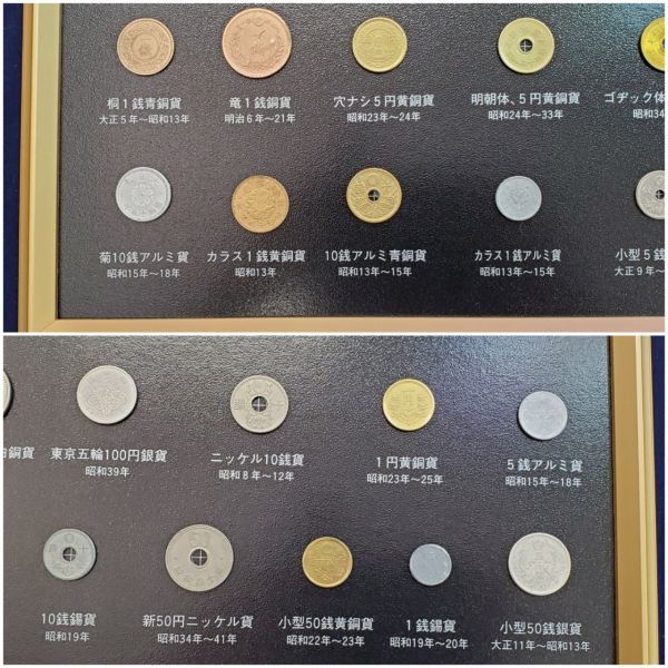 SE545-0329-105 【中古】 日本の古銭 江戸・明治・大正・昭和・現行