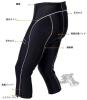 ★新商品★サイクル用 COOLMAX バッド 7分丈パンツ L_1