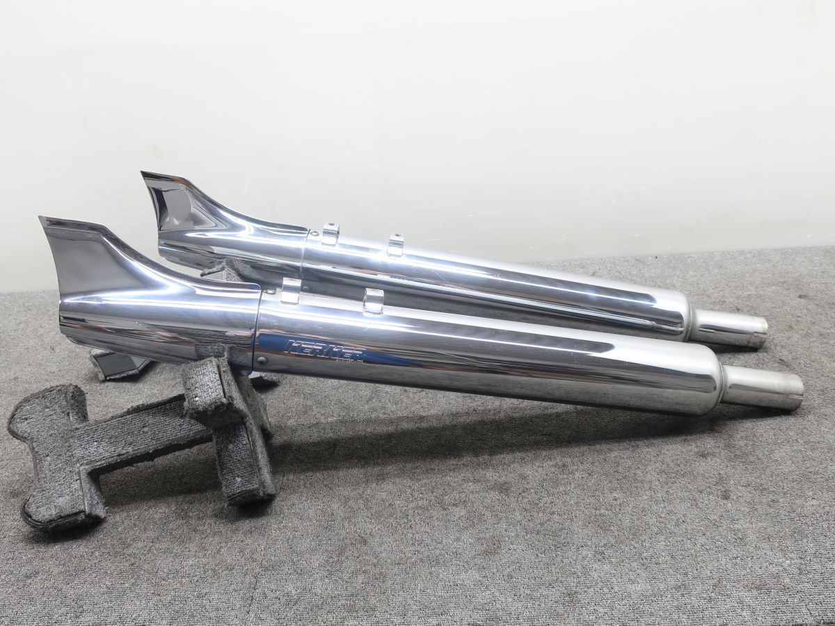 ツーリング 95-16 KERKER フィッシュテール スリップオン ◇返品可
