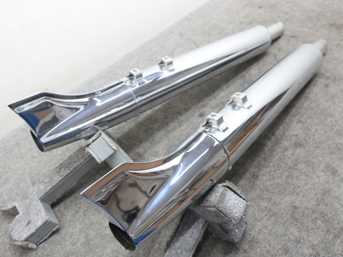 ツーリング 95-16 KERKER フィッシュテール スリップオン ◇返品可