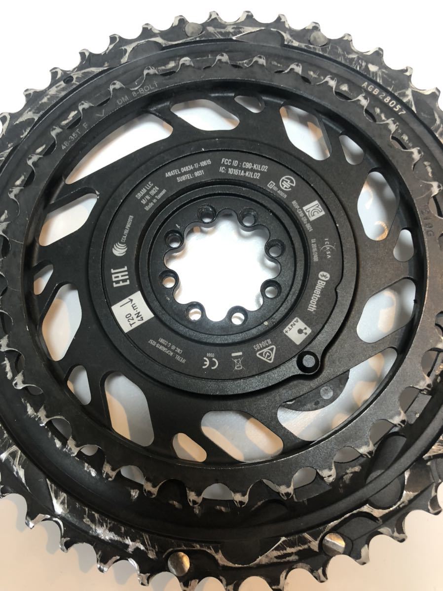 sram red axs パワーメーター チェーンリング スラム DUD GXP対応 SRAM