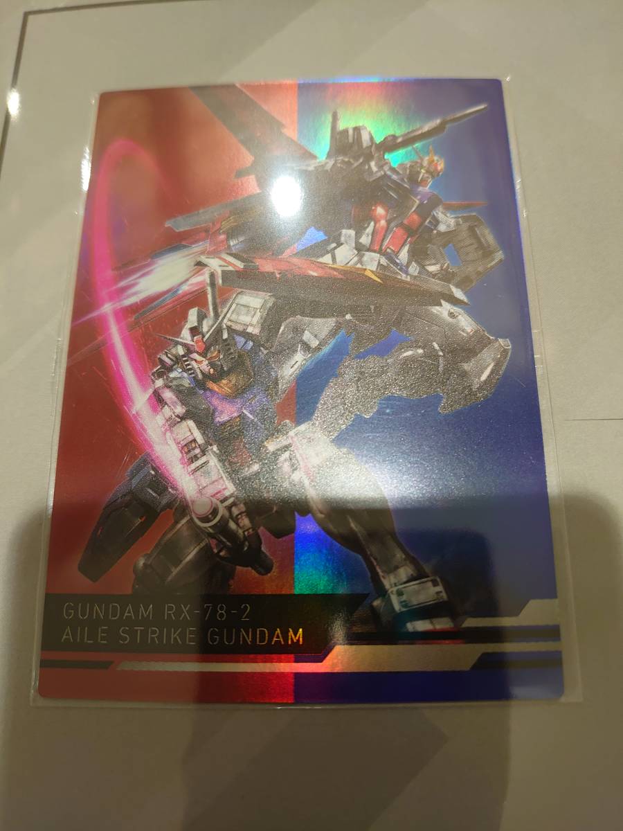 WORLD 0 GUNDAM CONTRAST カードダスマスターズプレミアム ☆ 購入時