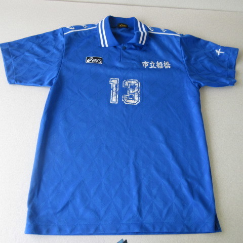 ○asics アシックス 希少◇高校サッカー 強豪 市立船橋 97-03シーズン