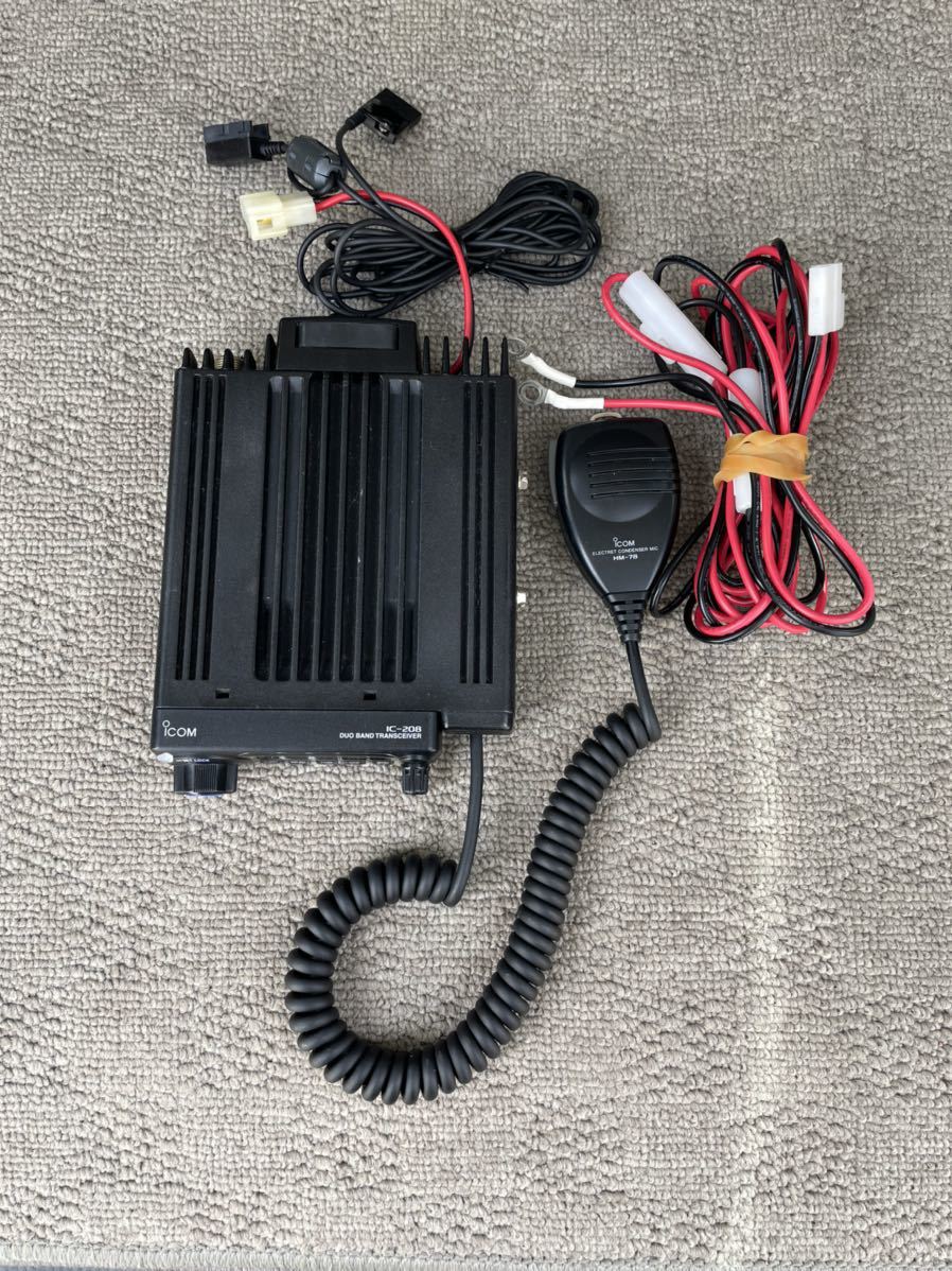 ICOM IC-208D - アイコム 50w IC-208 IC-208H FM ジャンク モービル