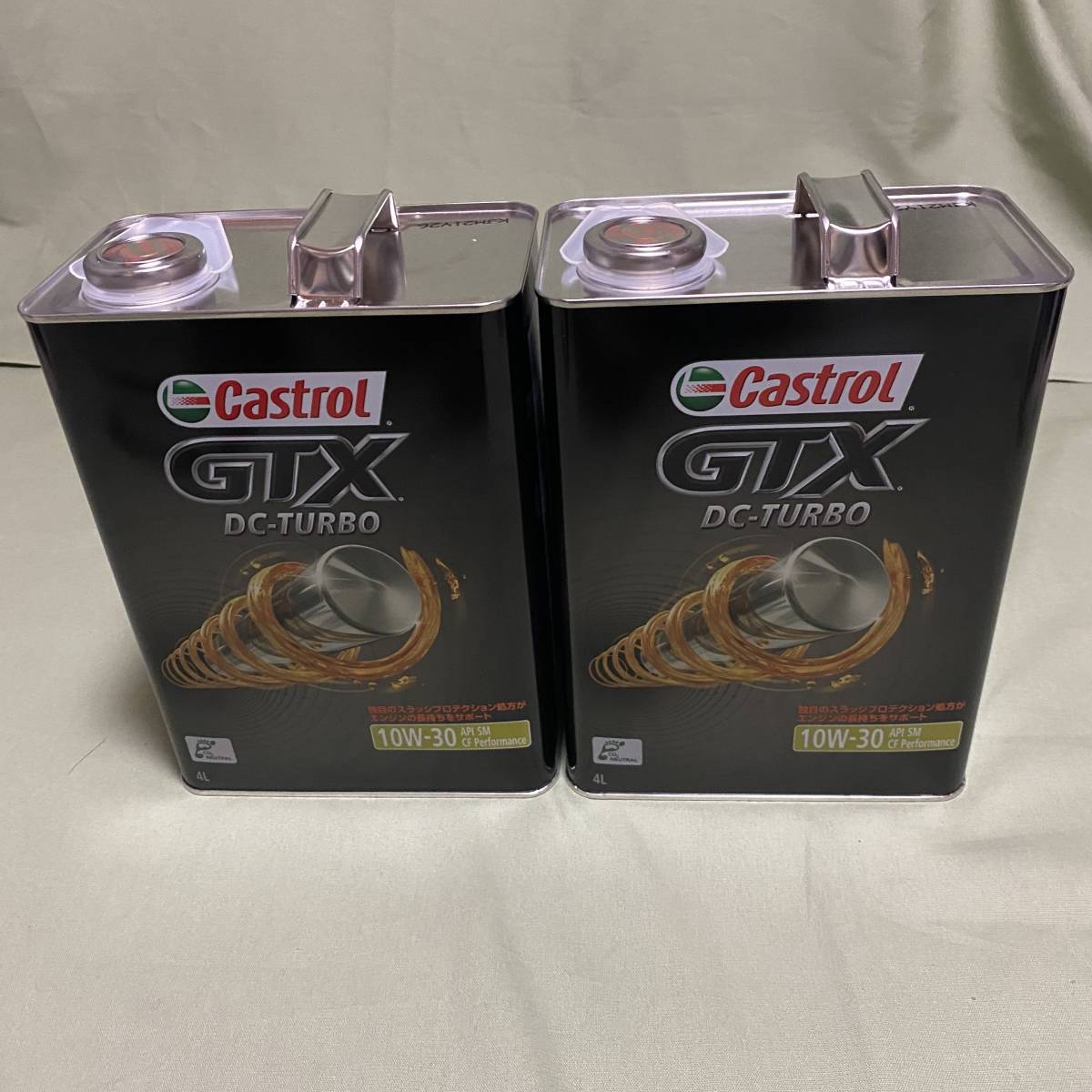 カストロール DCターボ 10W-30 (4L缶)、1ケース(6缶) GTX カストロール